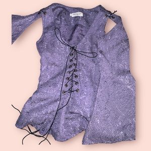 Vintage Anne Larochelle Corset Top